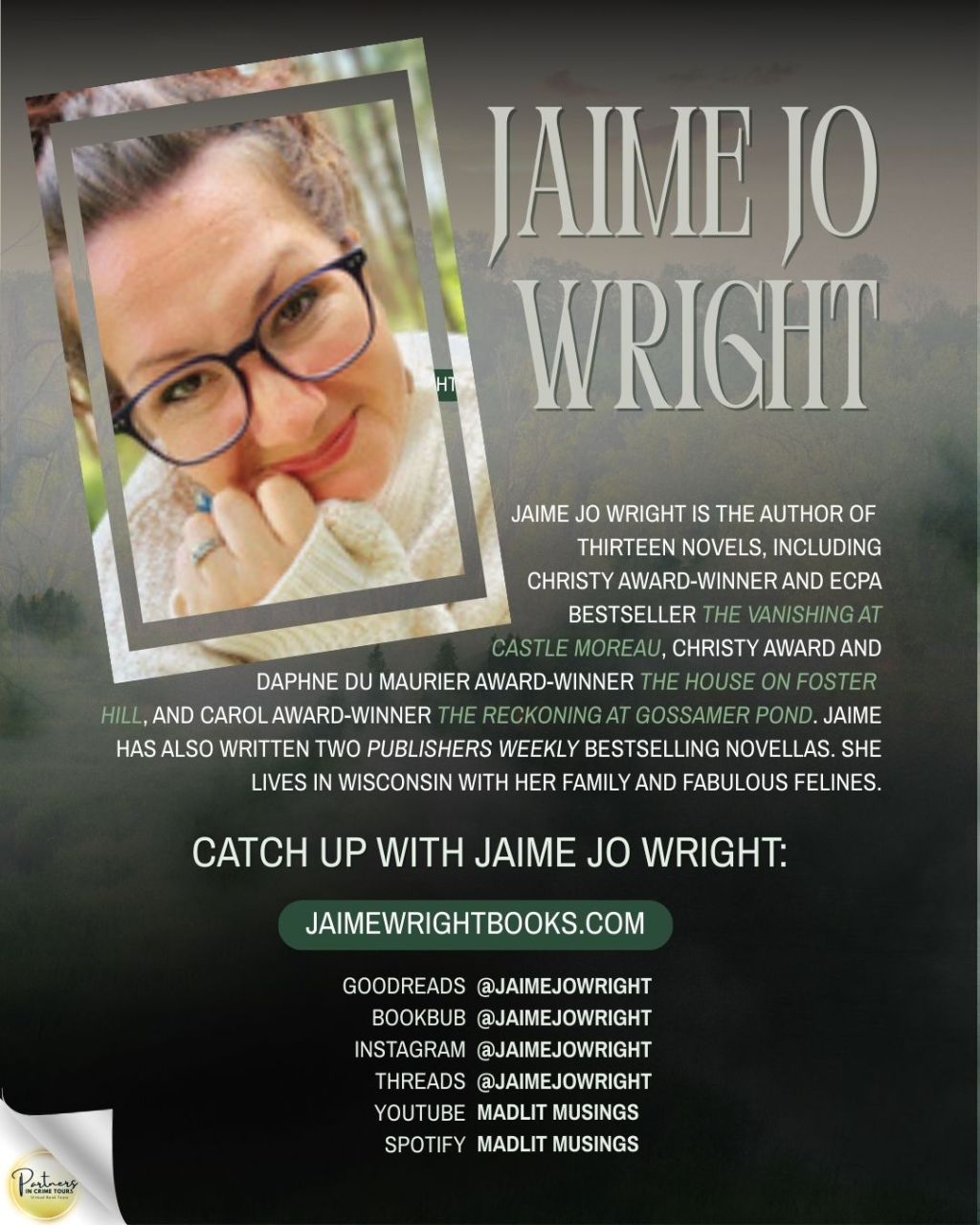 Guest Appearance with author Jaime Jo&nbsp;Wright